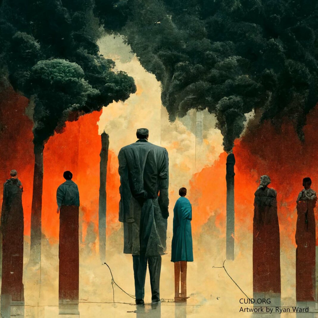 climate change crisis dangerouse narrative artwork ryan ward Cambridge university